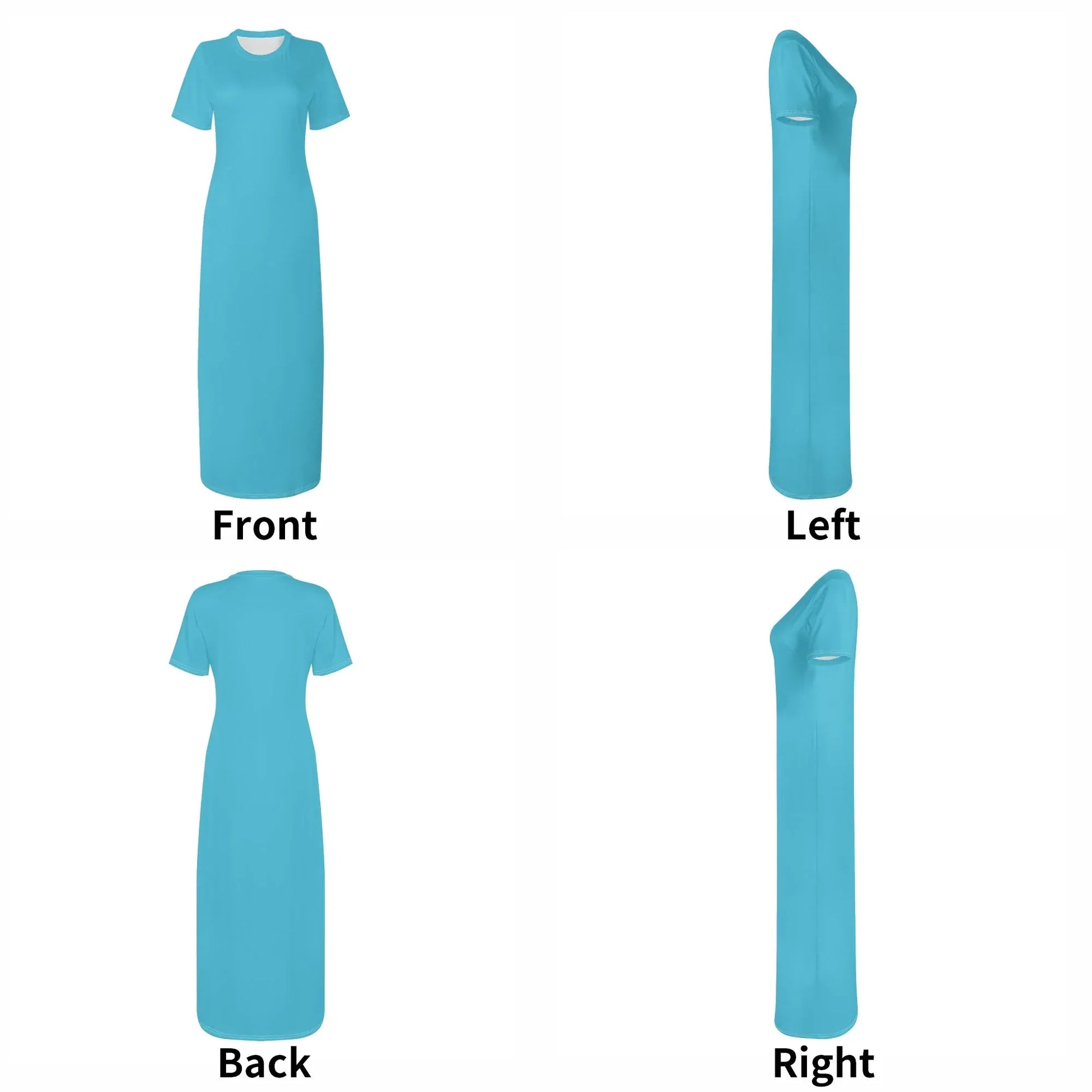 bright-summer-sky-short-sleeve-long-dress-long-dress-jlr-design-7 - JLR Design