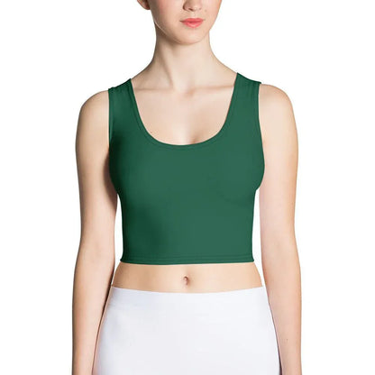 british-racing-green-damen-crop-top-crop-top-jlr-design-1 - JLR Design