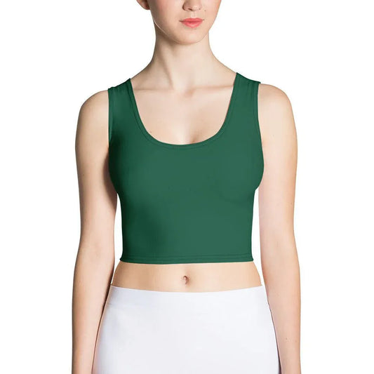 british-racing-green-damen-crop-top-crop-top-jlr-design-1 - JLR Design