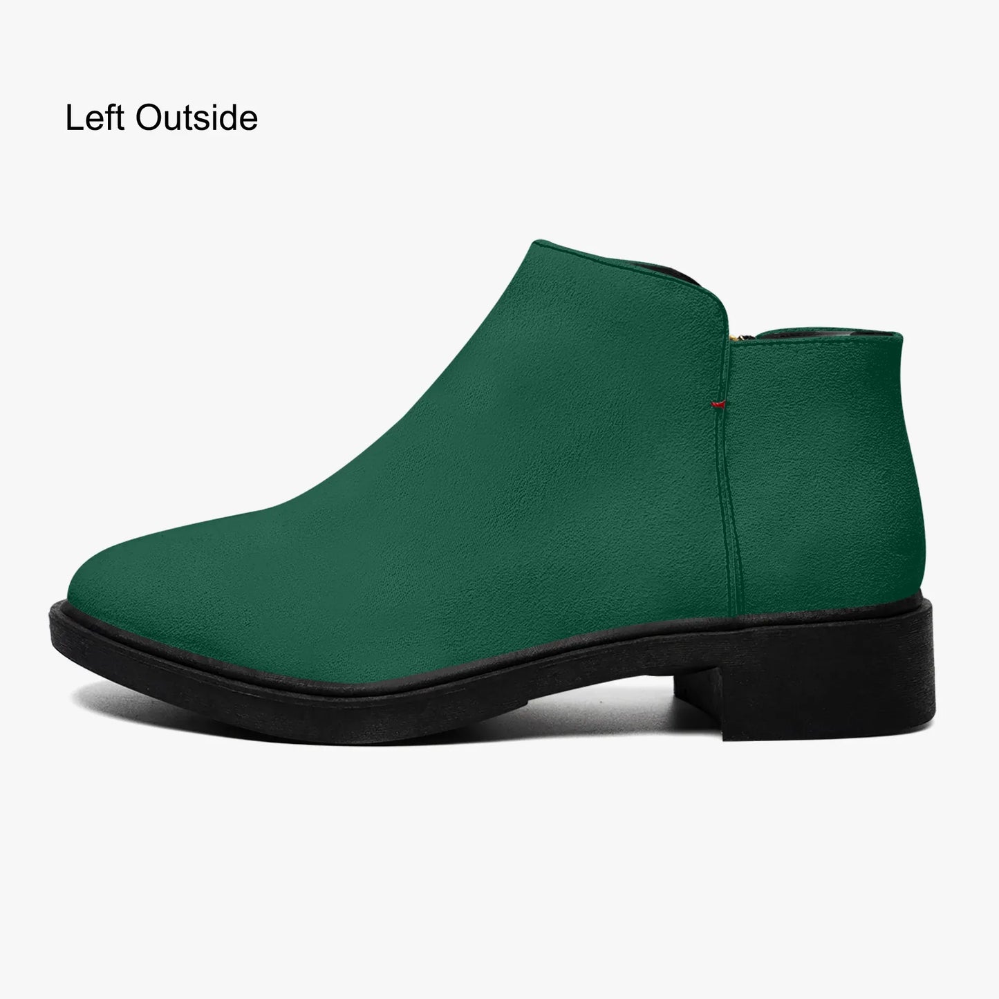 british-racing-green-elegante-reissverschluss-stiefeletten-stiefeletten-jlr-design-5 - JLR Design