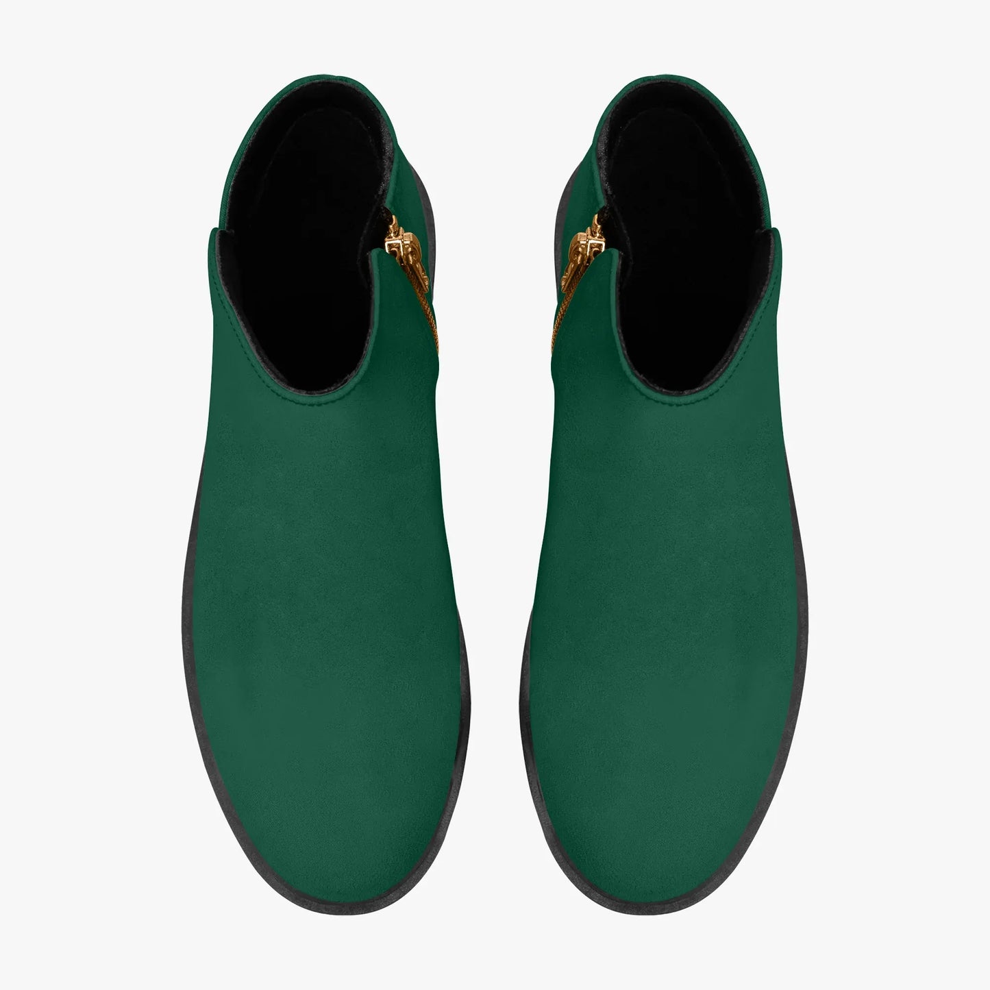 british-racing-green-elegante-reissverschluss-stiefeletten-stiefeletten-jlr-design-7 - JLR Design