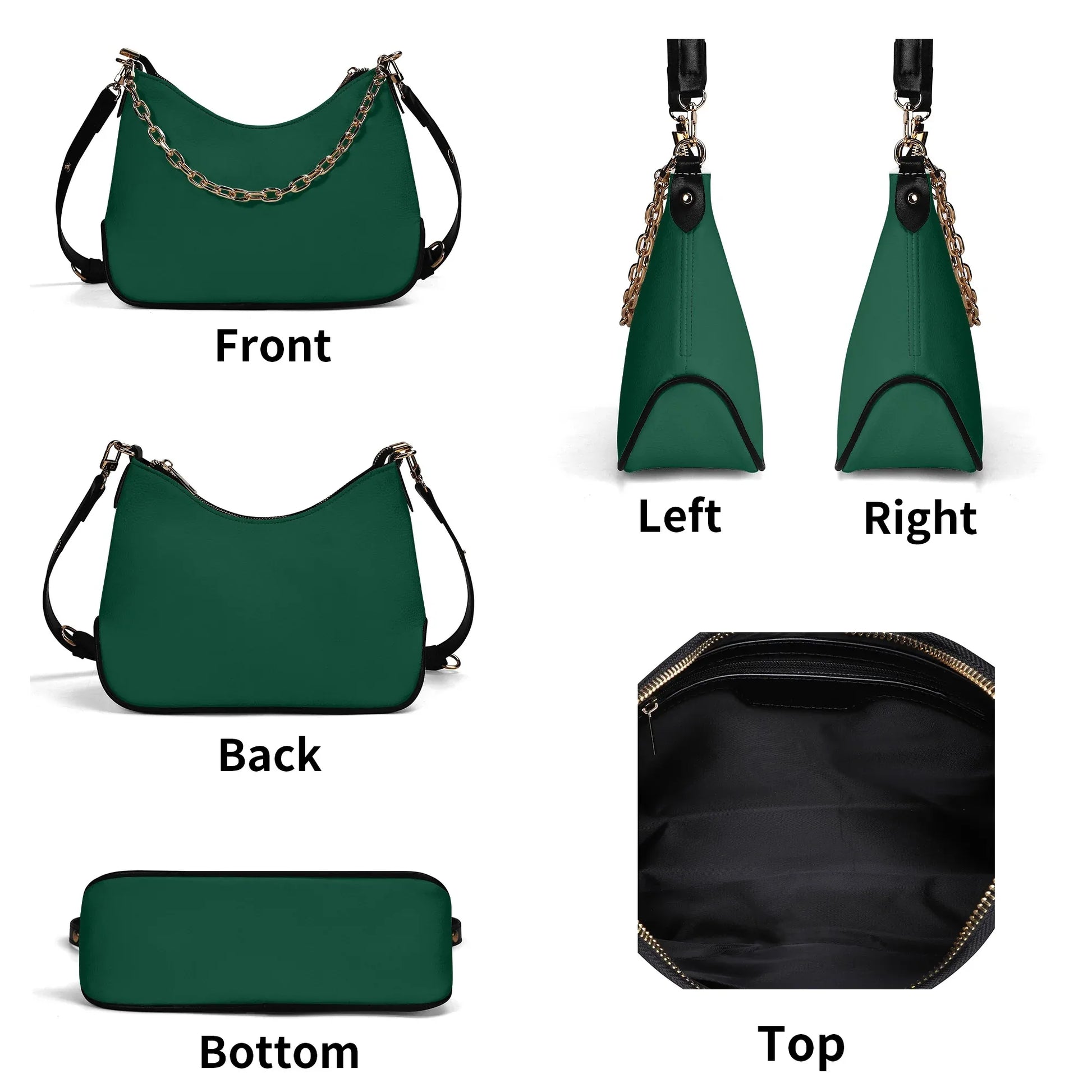 british-racing-green-elegante-umhangetasche-mit-kette-umhangetasche-jlr-design-6 - JLR Design