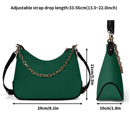 british-racing-green-elegante-umhangetasche-mit-kette-umhangetasche-jlr-design-7 - JLR Design