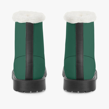 british-racing-green-faux-fur-leder-boots-boots-jlr-design-6 - JLR Design