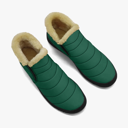 british-racing-green-faux-fur-slipper-slipper-jlr-design-2 - JLR Design