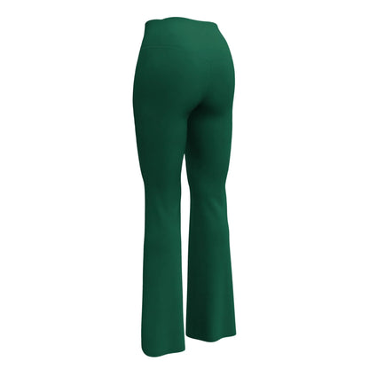 british-racing-green-high-waist-flare-leggings-flare-leggings-jlr-design-12 - JLR Design