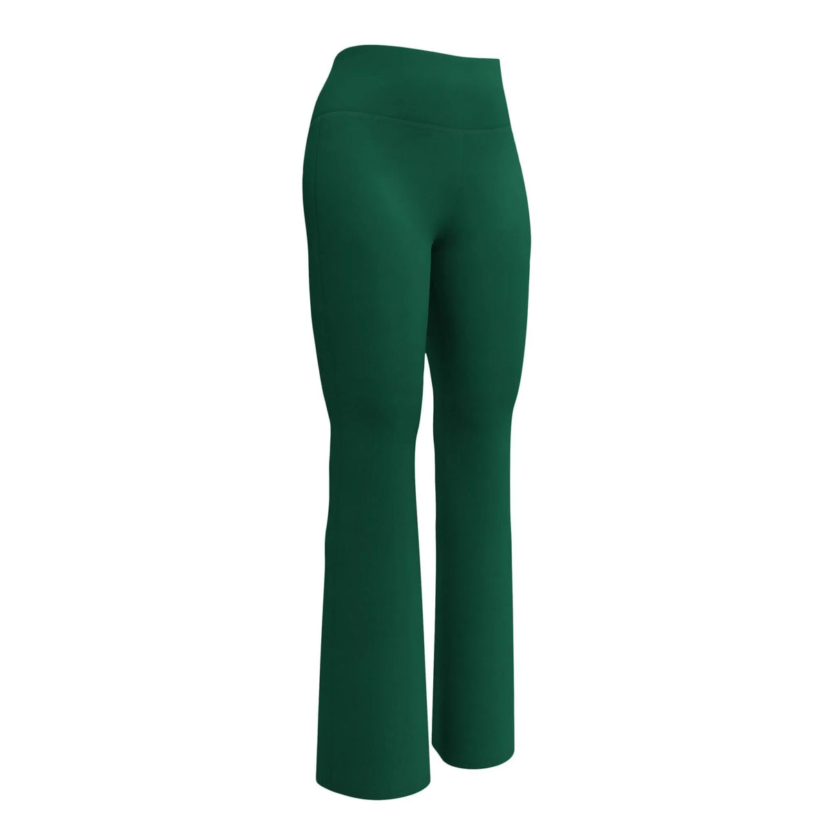british-racing-green-high-waist-flare-leggings-flare-leggings-jlr-design-jlr-design-de-11 - JLR Design