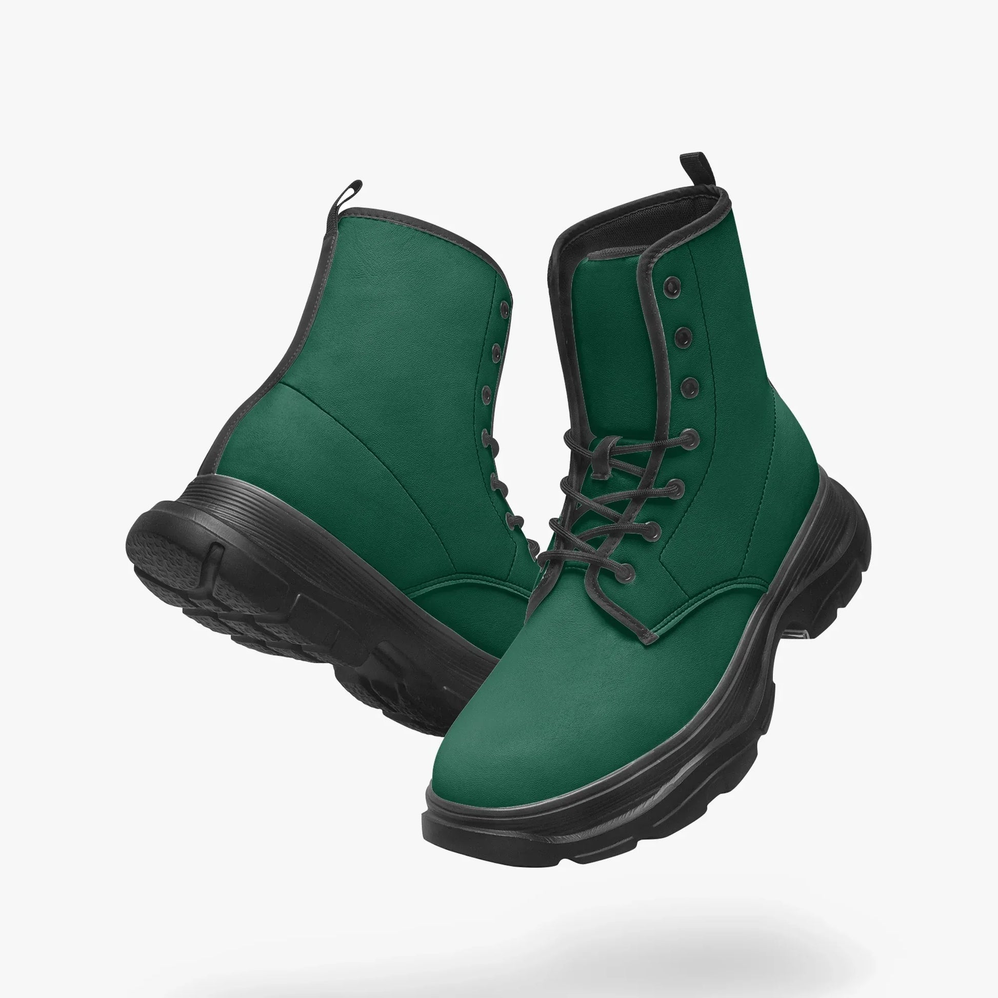 british-racing-green-leather-chunky-boots-boots-jlr-design-6 - JLR Design