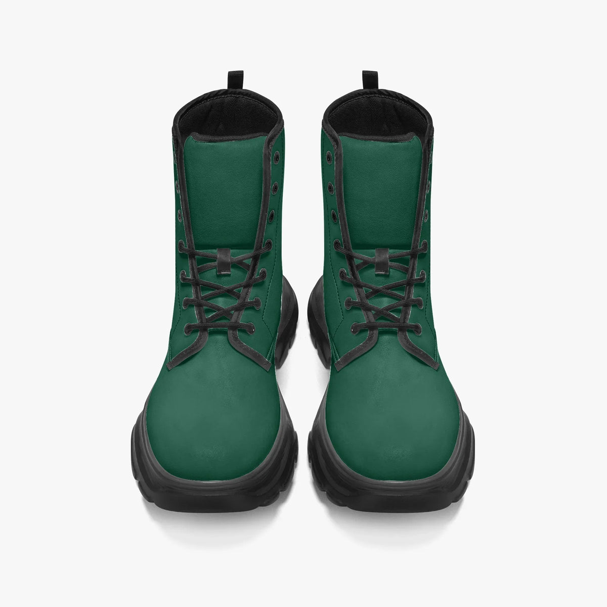 british-racing-green-leather-chunky-boots-boots-jlr-design-jlr-design-de-5 - JLR Design