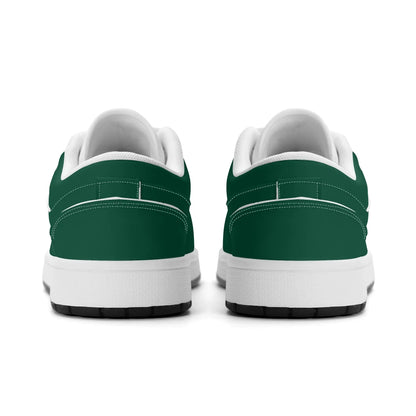british-racing-green-low-top-leder-sneaker-fur-damen-sneaker-jlr-design-6 - JLR Design