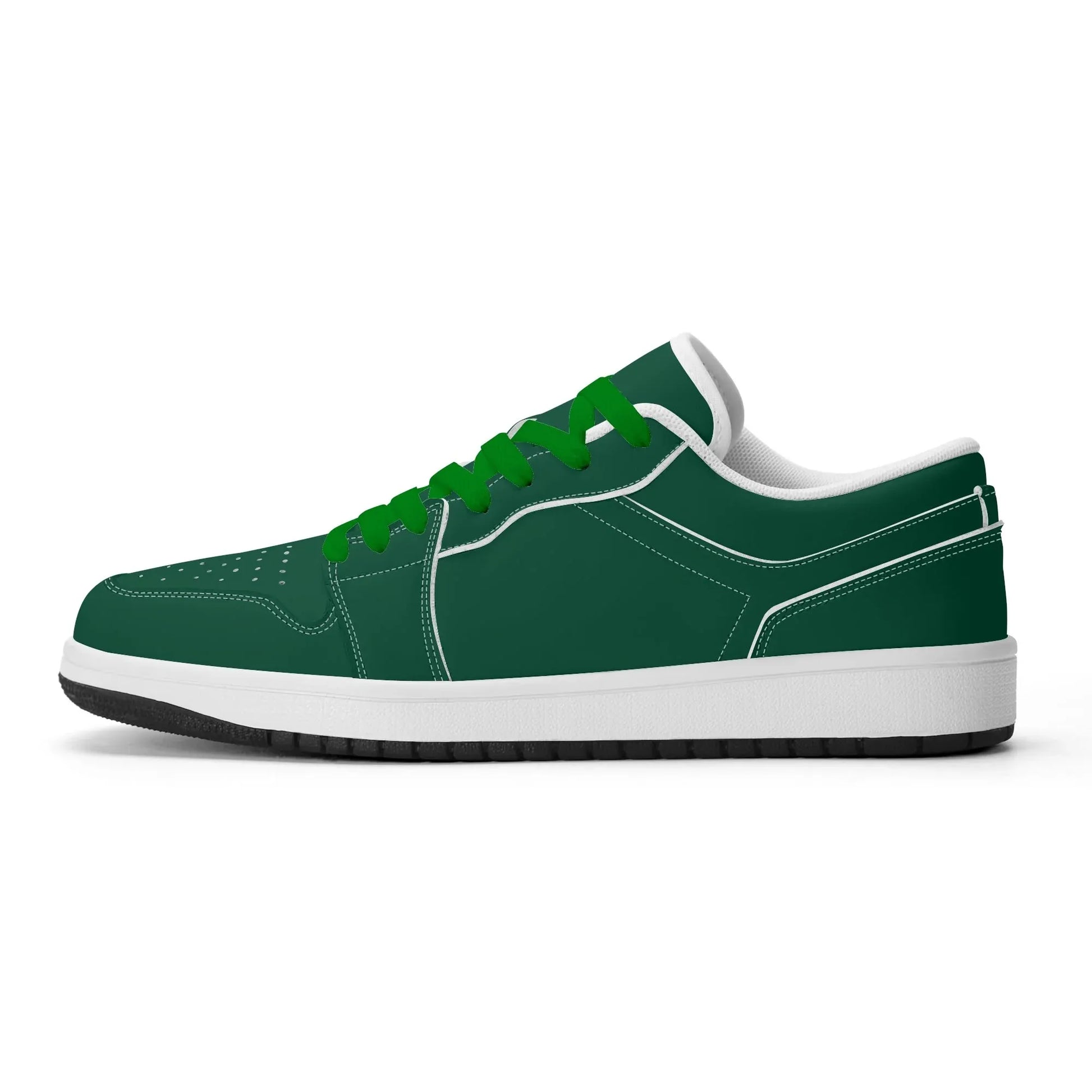 british-racing-green-low-top-leder-sneaker-fur-herren-sneaker-jlr-design-2 - JLR Design