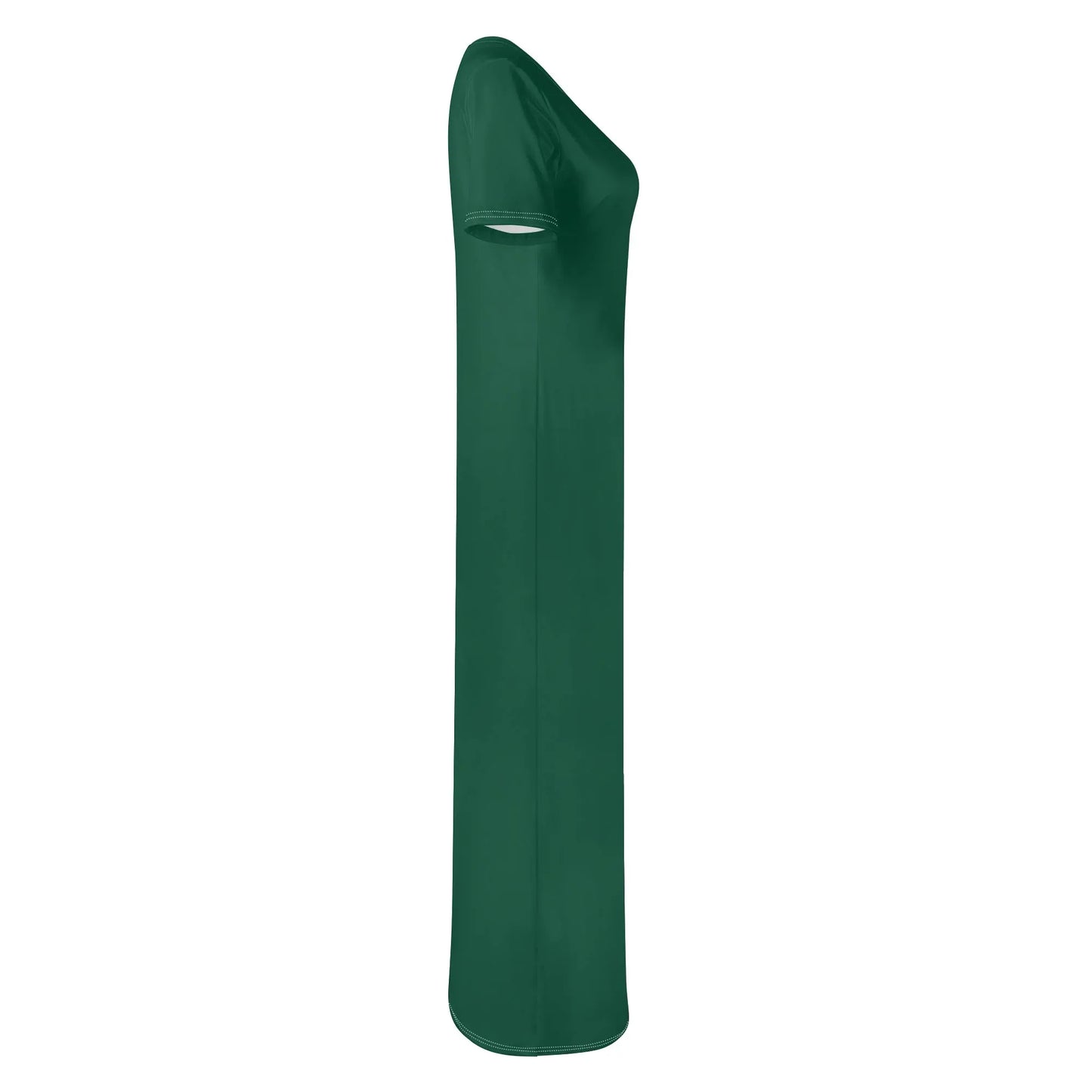 british-racing-green-short-sleeve-long-dress-long-dress-jlr-design-5 - JLR Design