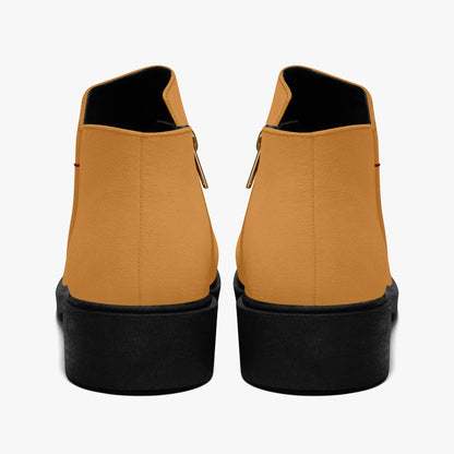 bronze-elegante-reissverschluss-stiefeletten-stiefeletten-jlr-design-2 - JLR Design