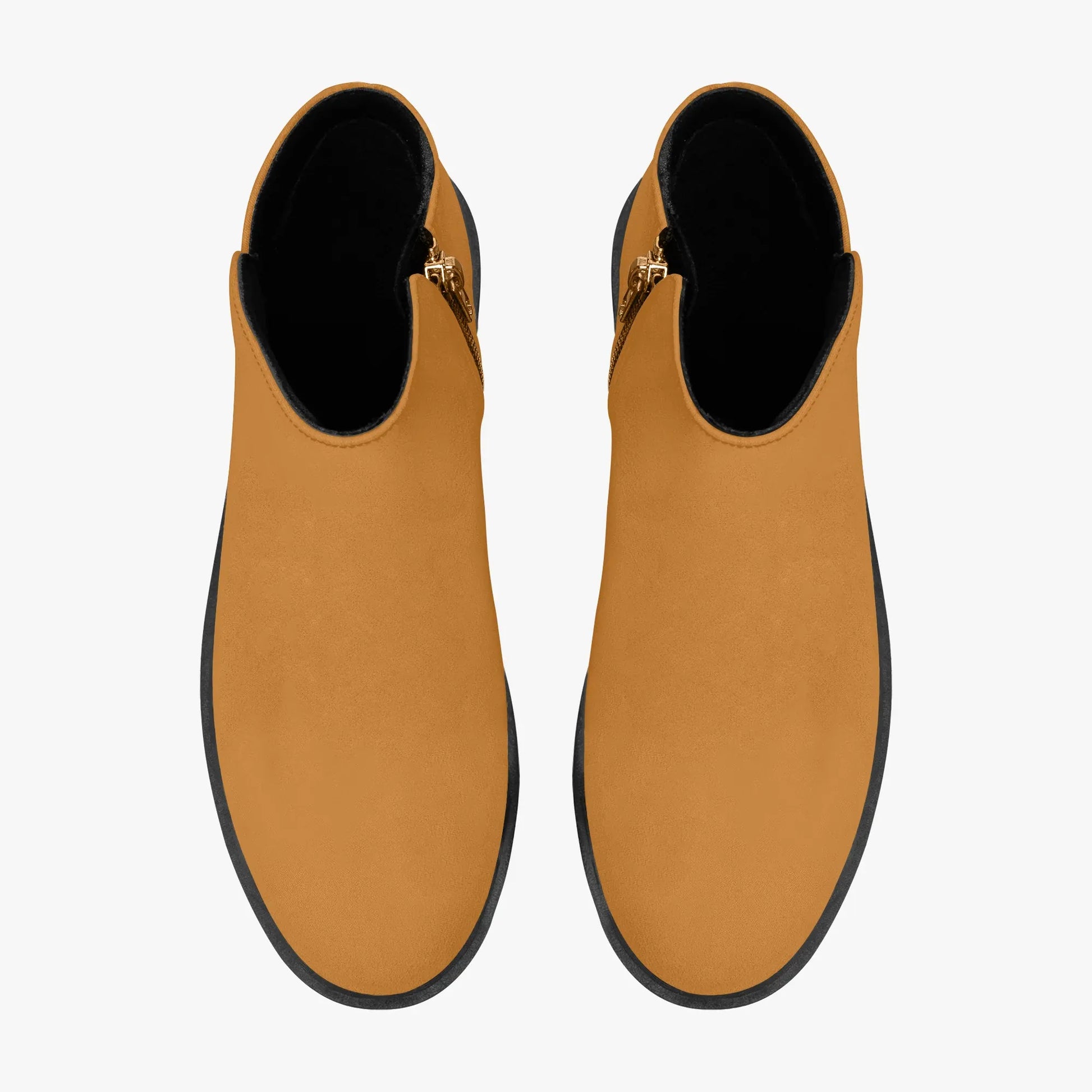 bronze-elegante-reissverschluss-stiefeletten-stiefeletten-jlr-design-7 - JLR Design
