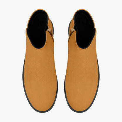 bronze-elegante-reissverschluss-stiefeletten-stiefeletten-jlr-design-7 - JLR Design
