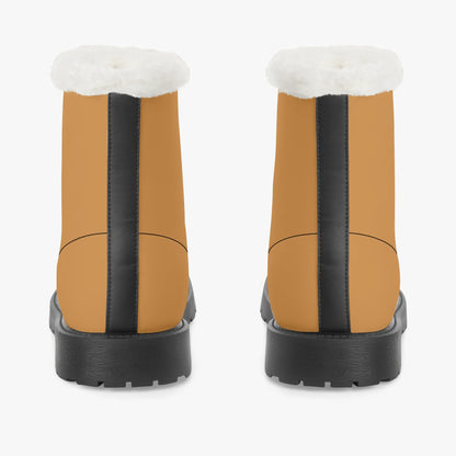 bronze-faux-fur-leder-boots-boots-jlr-design-6 - JLR Design