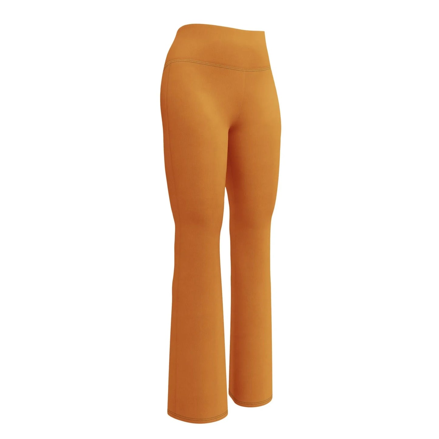 bronze-high-waist-flare-leggings-flare-leggings-jlr-design-6 - JLR Design