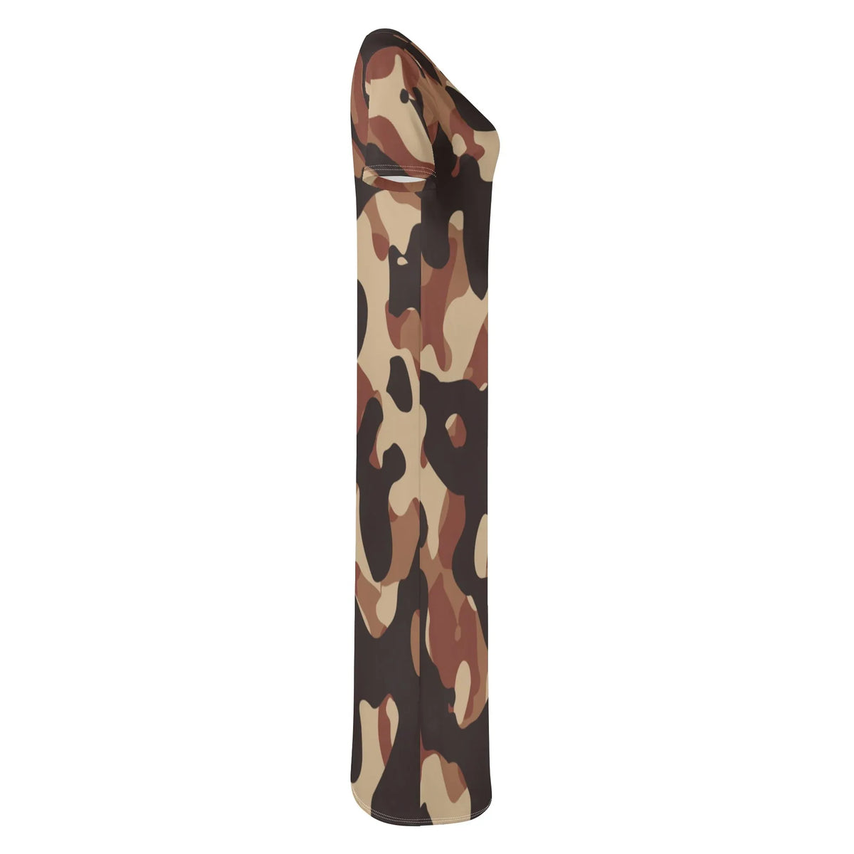 brown-camouflage-bodycon-maxi-dress-long-dress-jlr-design-jlr-design-de-5 - JLR Design