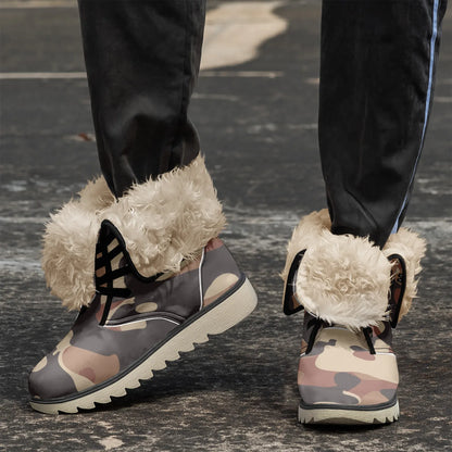 brown-camouflage-chic-boots-mit-pluschfutter-stiefel-jlr-design-3 - JLR Design