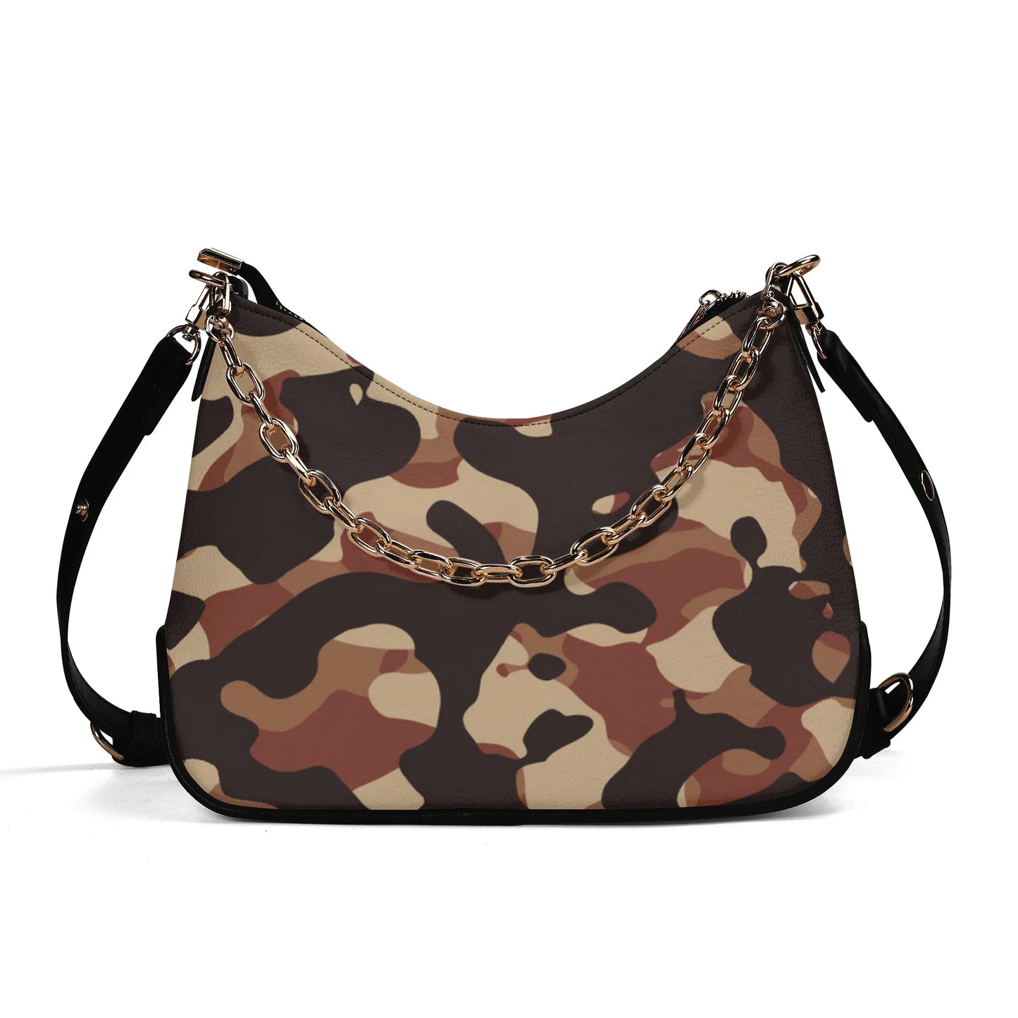 brown-camouflage-elegante-umhangetasche-mit-kette-umhangetasche-jlr-design-1 - JLR Design