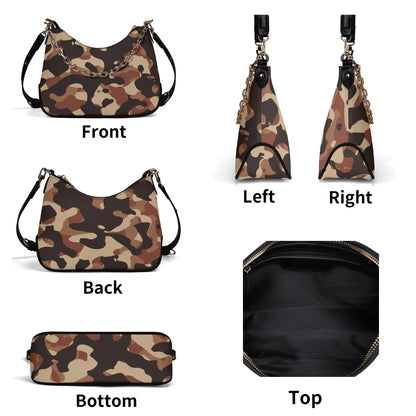 brown-camouflage-elegante-umhangetasche-mit-kette-umhangetasche-jlr-design-6 - JLR Design