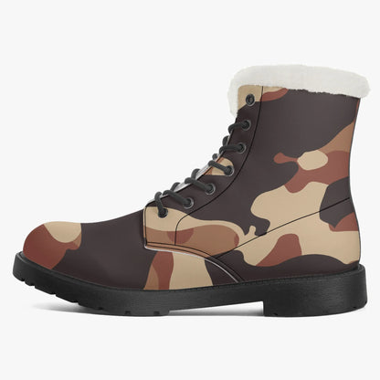 brown-camouflage-faux-fur-leder-boots-boots-jlr-design-4 - JLR Design