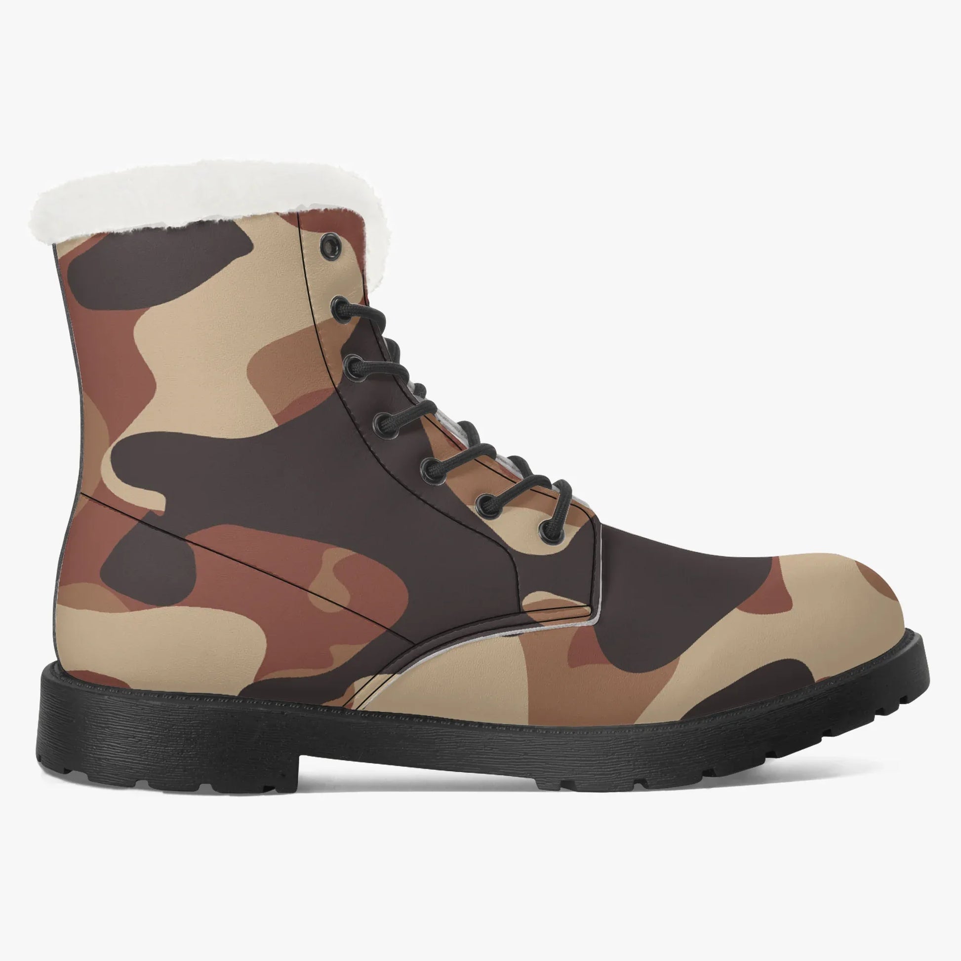 brown-camouflage-faux-fur-leder-boots-boots-jlr-design-8 - JLR Design