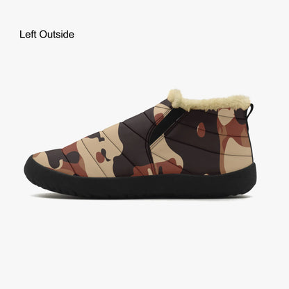 brown-camouflage-faux-fur-slipper-slipper-jlr-design-4 - JLR Design
