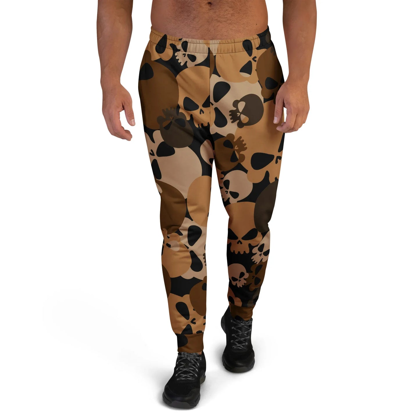 brown-skull-herren-jogginghose-jogginghose-jlr-design-1 - JLR Design