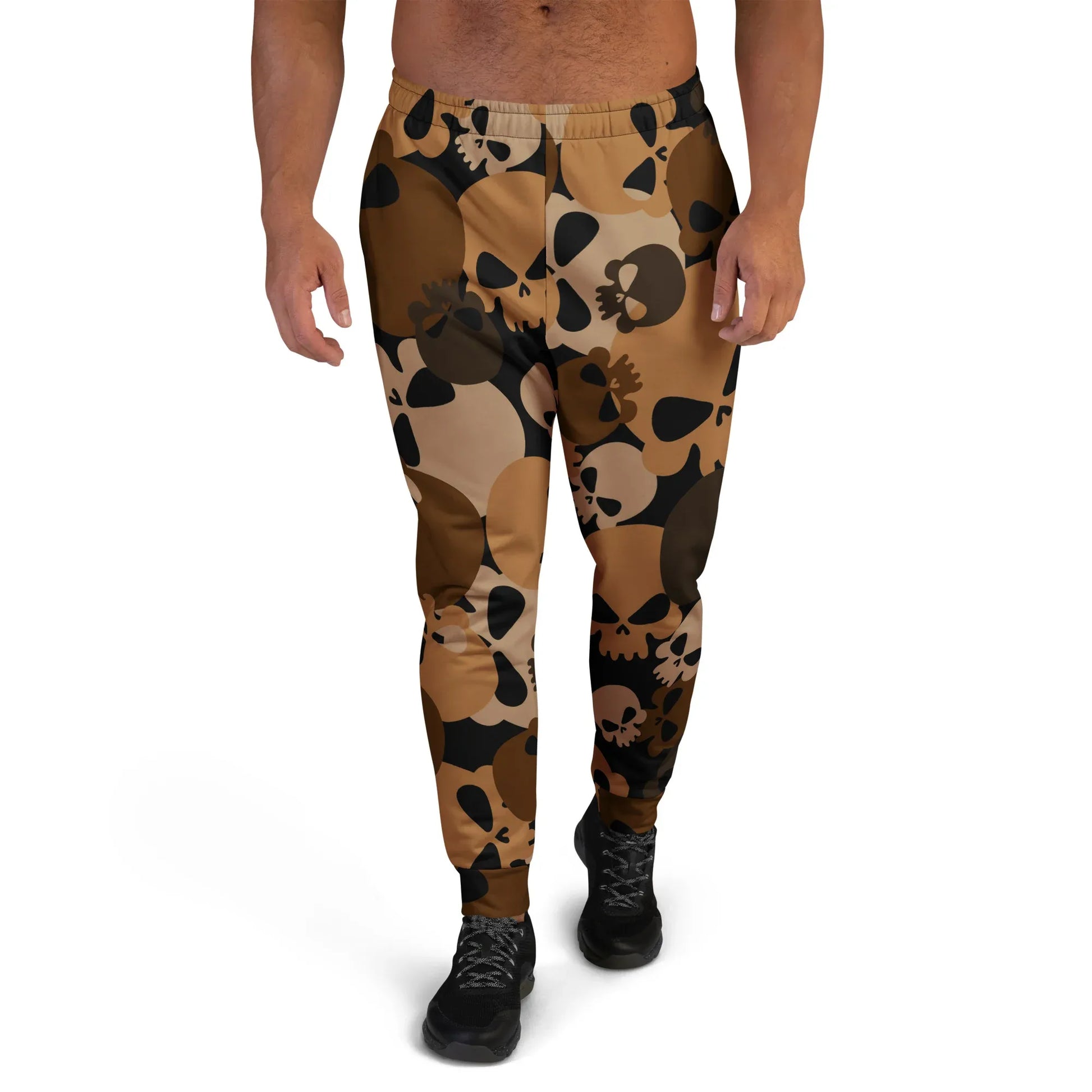brown-skull-herren-jogginghose-jogginghose-jlr-design-1 - JLR Design