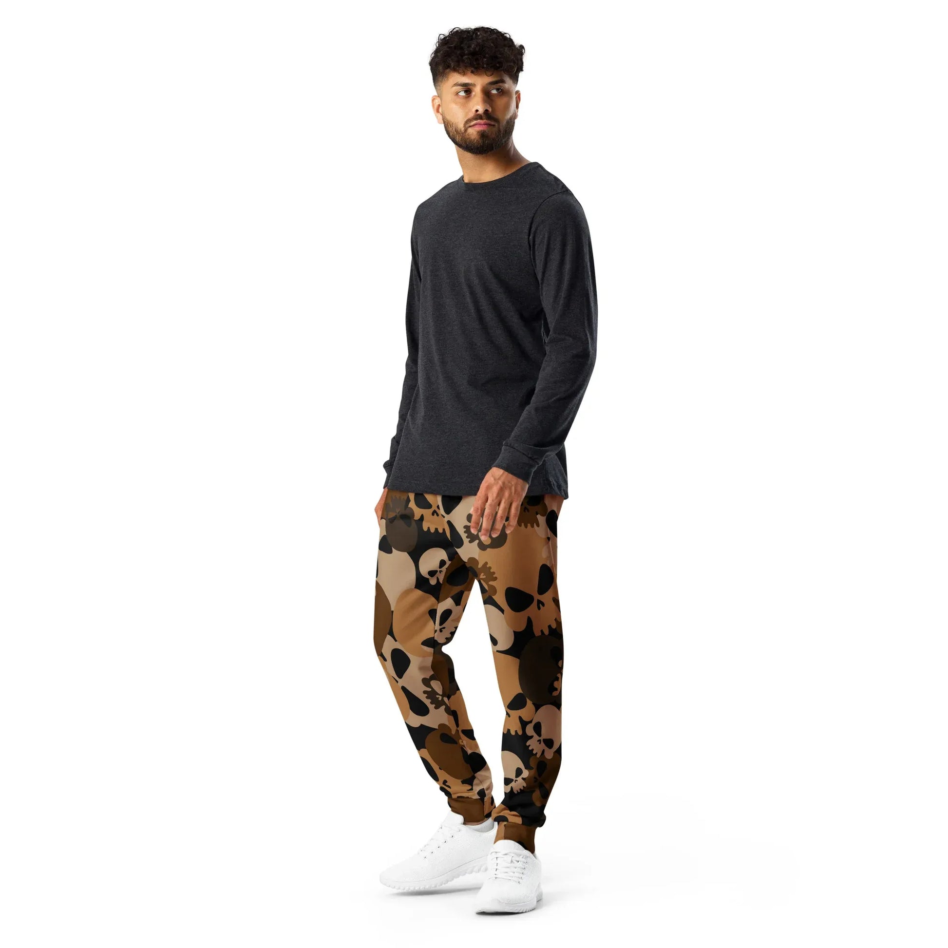 brown-skull-herren-jogginghose-jogginghose-jlr-design-2 - JLR Design
