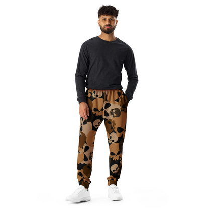 brown-skull-herren-jogginghose-jogginghose-jlr-design-3 - JLR Design