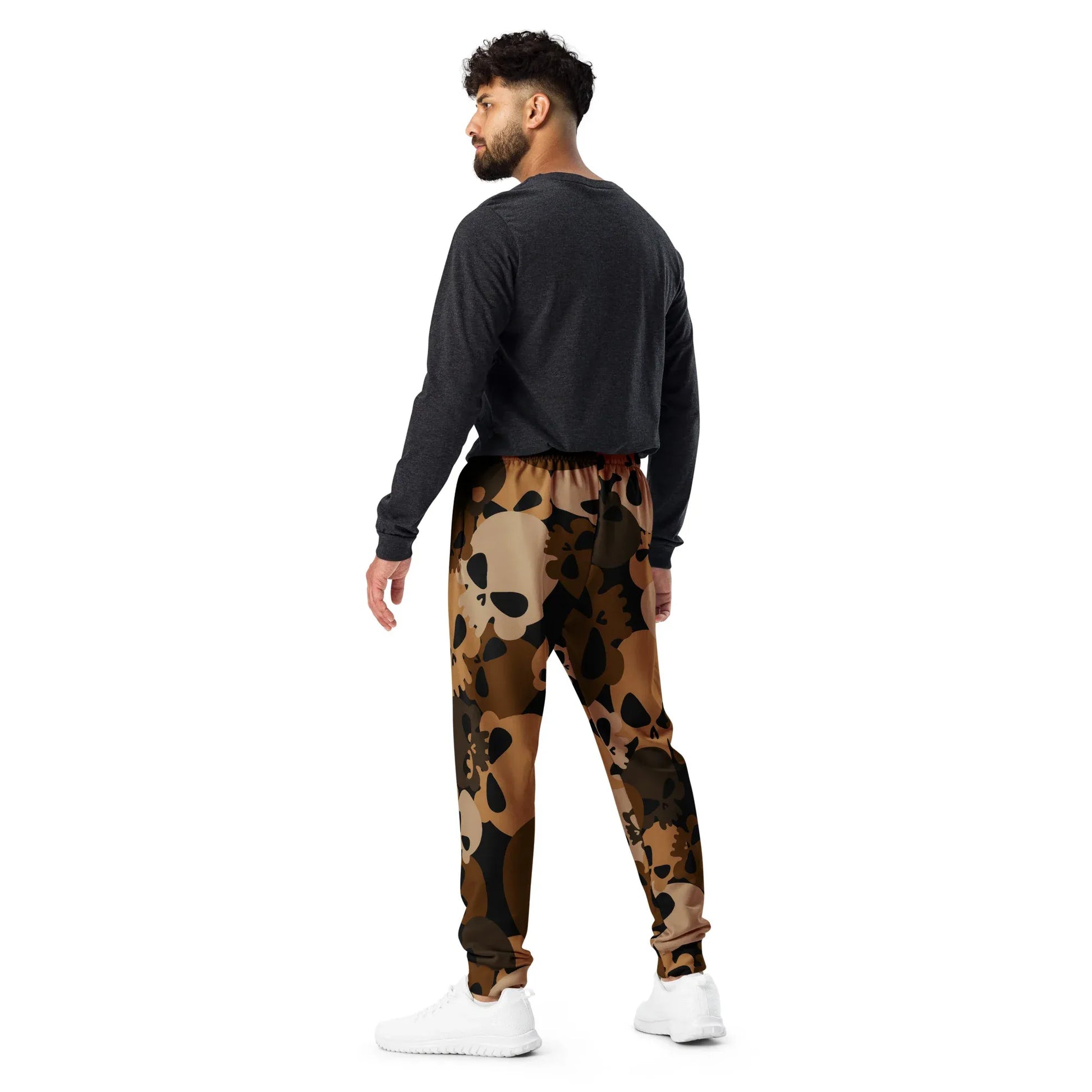 brown-skull-herren-jogginghose-jogginghose-jlr-design-4 - JLR Design