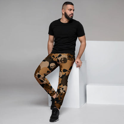brown-skull-herren-jogginghose-jogginghose-jlr-design-5 - JLR Design