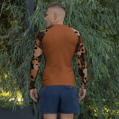 brown-skull-herren-rash-guard-rash-guard-jlr-design-2 - JLR Design
