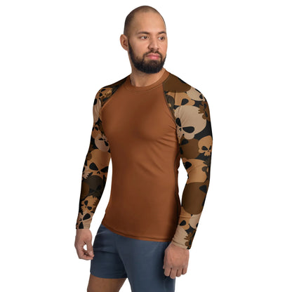 brown-skull-herren-rash-guard-rash-guard-jlr-design-7 - JLR Design
