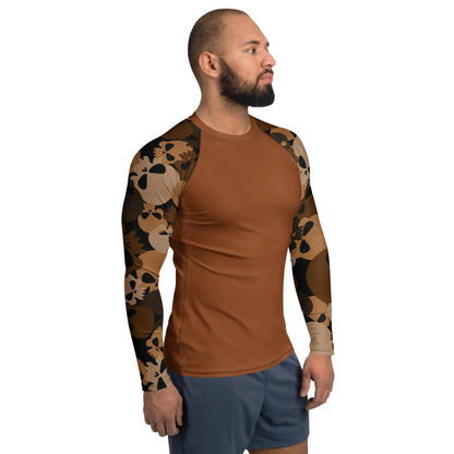 brown-skull-herren-rash-guard-rash-guard-jlr-design-8 - JLR Design