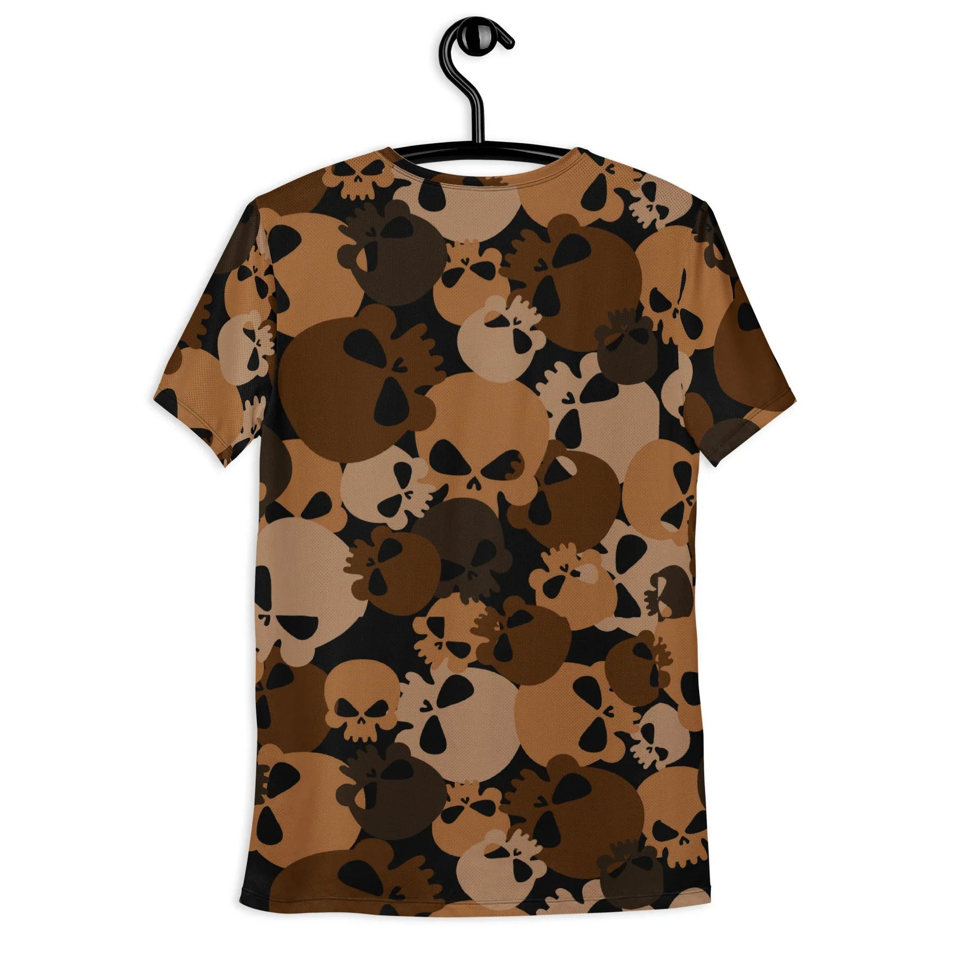 brown-skull-sport-t-shirt-fur-herren-sport-t-shirt-jlr-design-2 - JLR Design