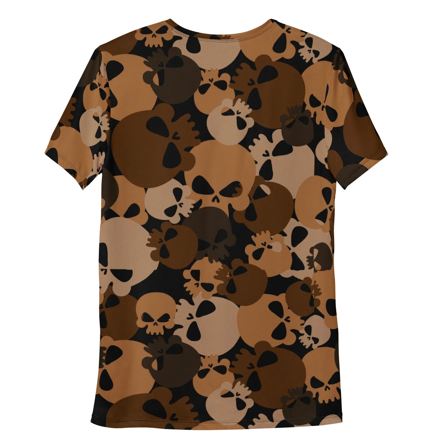 brown-skull-sport-t-shirt-fur-herren-sport-t-shirt-jlr-design-3 - JLR Design