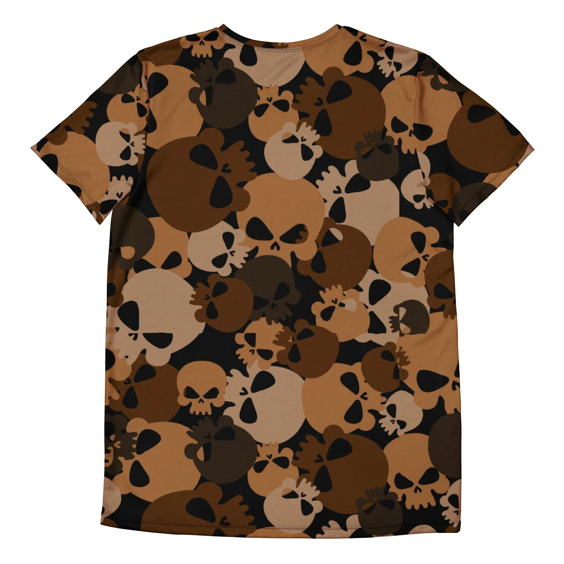 brown-skull-sport-t-shirt-fur-herren-sport-t-shirt-jlr-design-4 - JLR Design