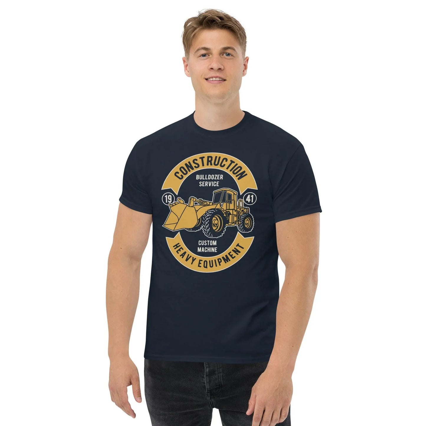 bulldozer-service-herren-t-shirt-t-shirt-jlr-design-1 - JLR Design