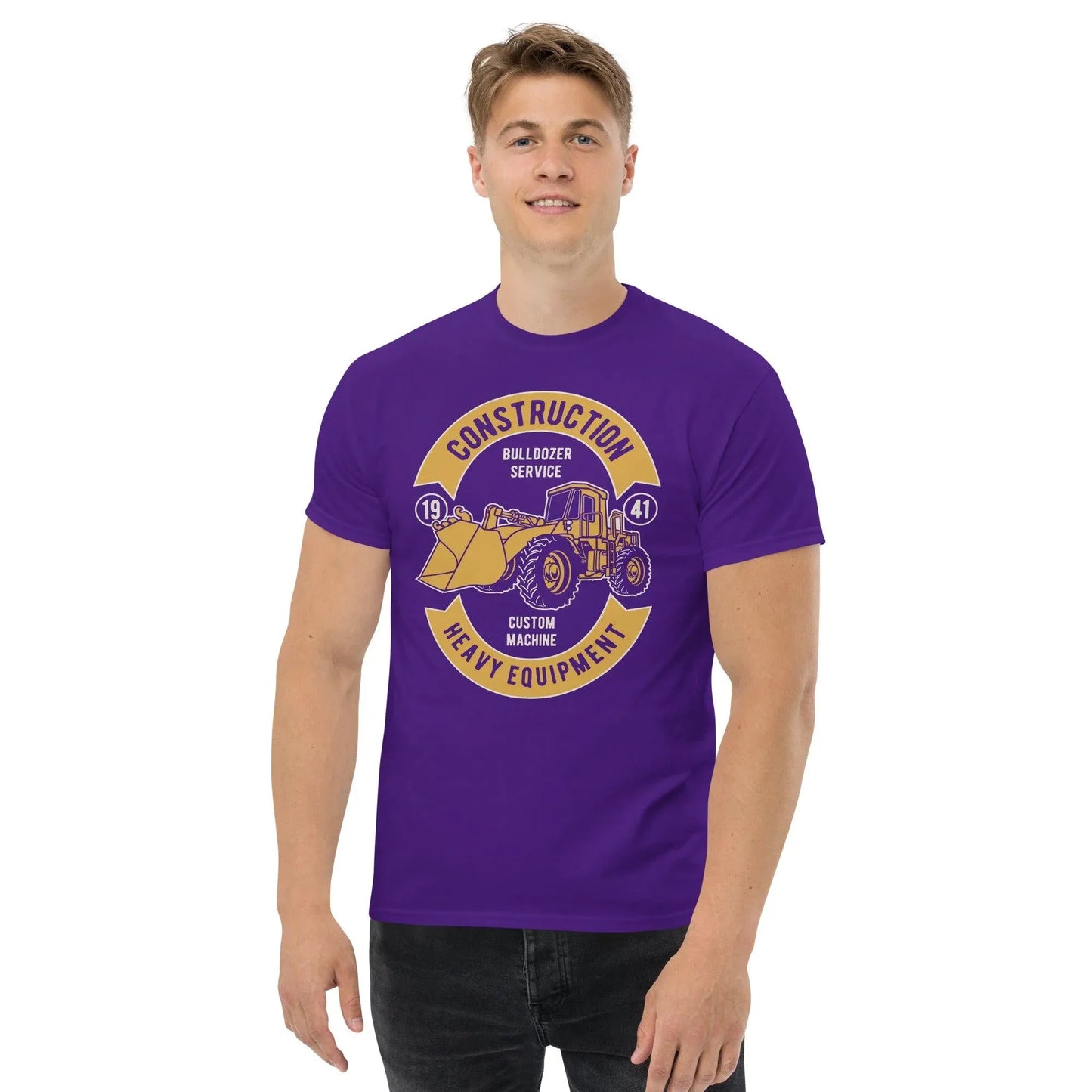 bulldozer-service-herren-t-shirt-t-shirt-jlr-design-10 - JLR Design