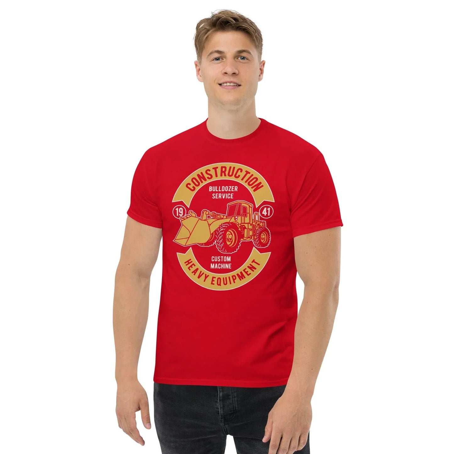 bulldozer-service-herren-t-shirt-t-shirt-jlr-design-13 - JLR Design