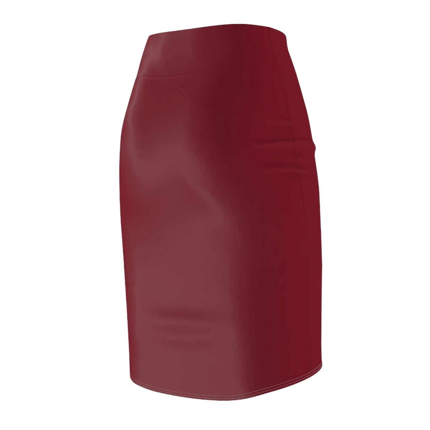 burgund-bleistiftrock-fur-damen-eleganter-mid-waist-rock-mit-stretch-komfort-bleistiftrock-jlr-design-2 - JLR Design