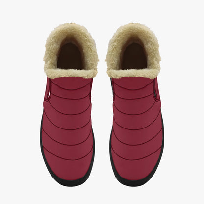 burgund-faux-fur-slipper-slipper-jlr-design-5 - JLR Design