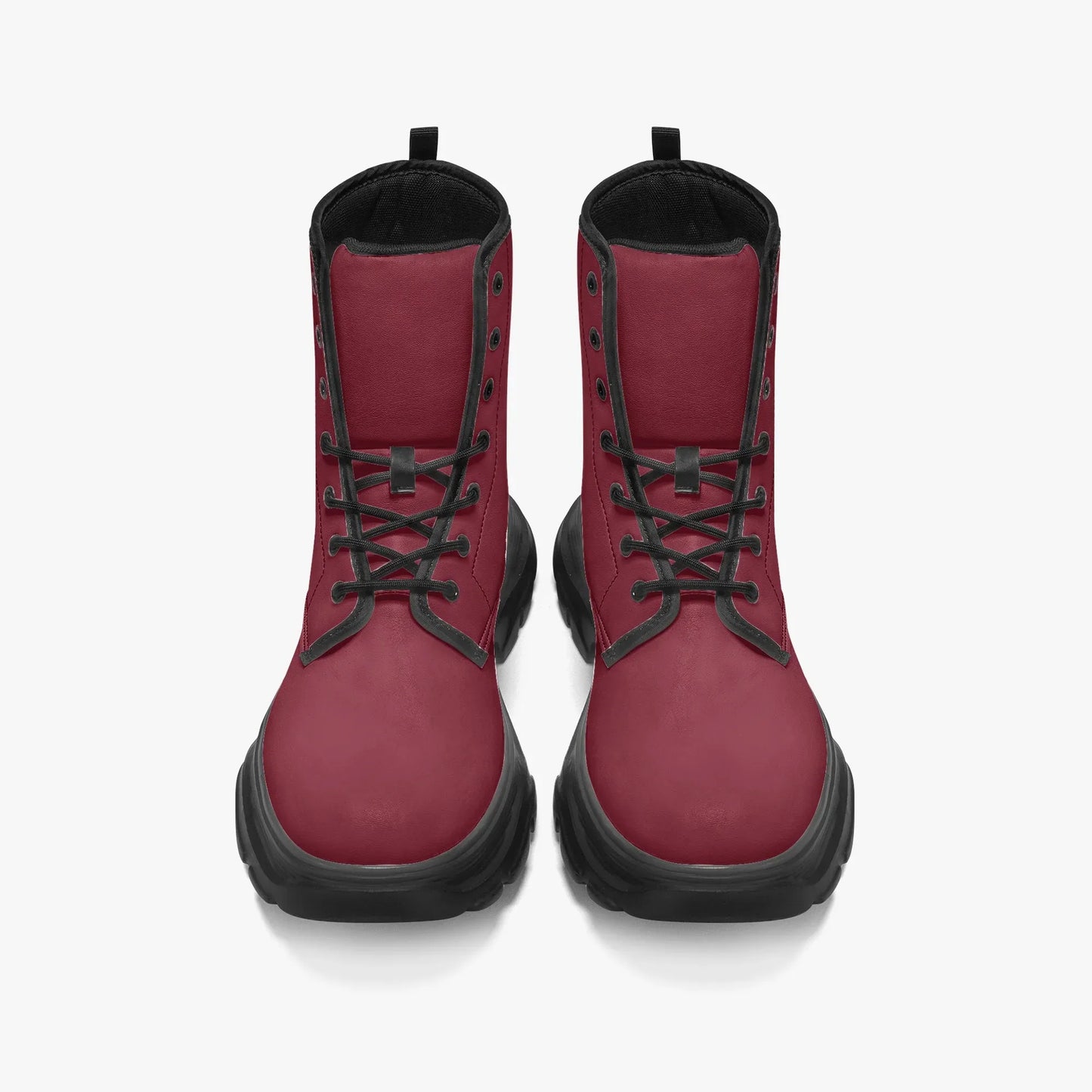 burgund-leather-chunky-boots-boots-jlr-design-5 - JLR Design