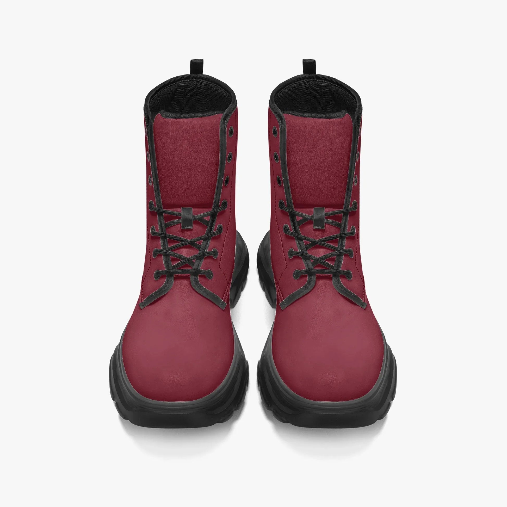 burgund-leather-chunky-boots-boots-jlr-design-5 - JLR Design