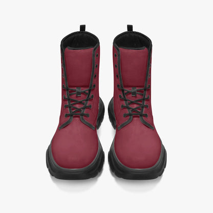 burgund-leather-chunky-boots-boots-jlr-design-5 - JLR Design