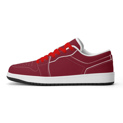 burgund-low-top-leder-sneaker-fur-damen-sneaker-jlr-design-2 - JLR Design