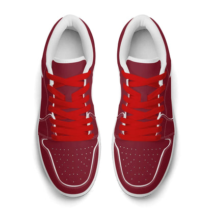 burgund-low-top-leder-sneaker-fur-damen-sneaker-jlr-design-7 - JLR Design
